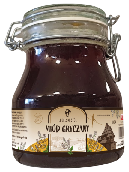 Miód gryczany 1kg | Lubelski Stół