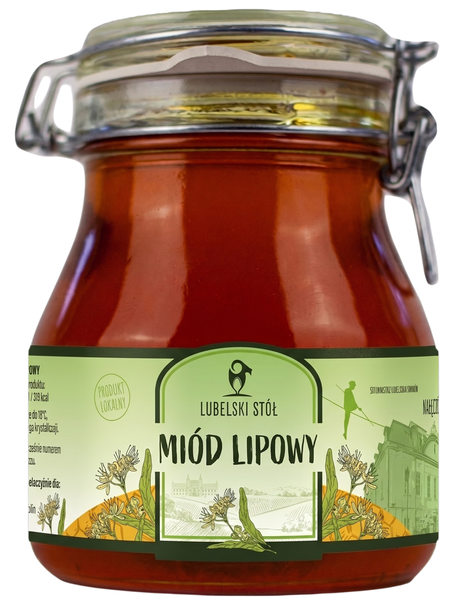 Miód lipowy Miód lipowy 1kg | Lubelski Stół