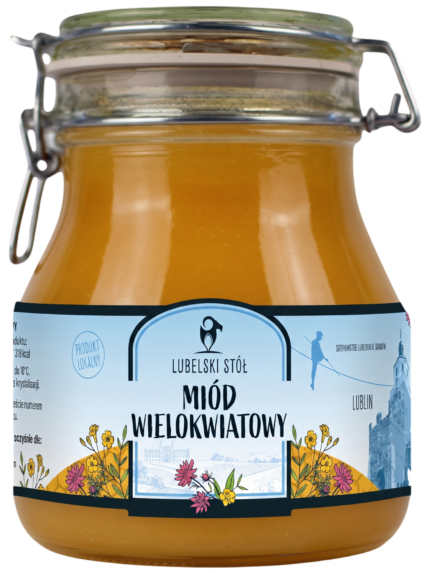 Miód wielokwiatowy 1kg | Lubelski Stół