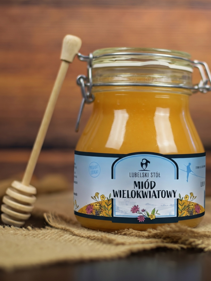 Miód wielokwiatowy 1kg | Lubelski Stół