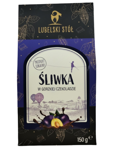 Śliwki w gorzkiej czekoladzie | Lubelski Stół