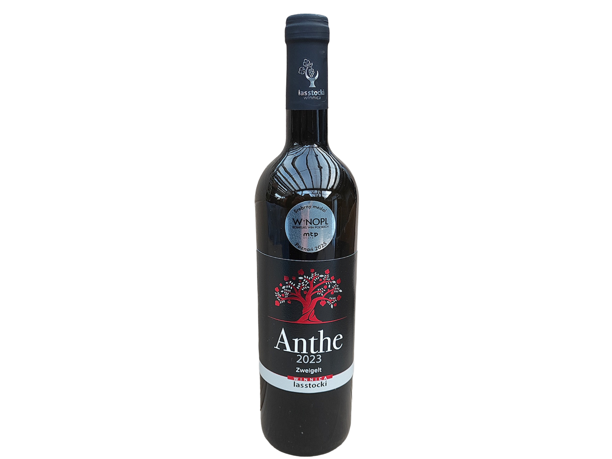 anthe Wino Las Stocki Anthe czerwone - obrazek 1