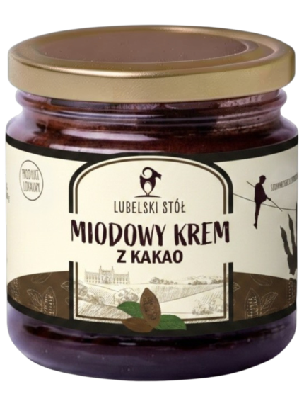 Miodowy krem z kakao | Lubelski Stół