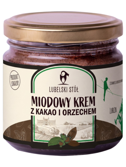 Miodowy krem z kakao i orzechem | Lubelski Stół