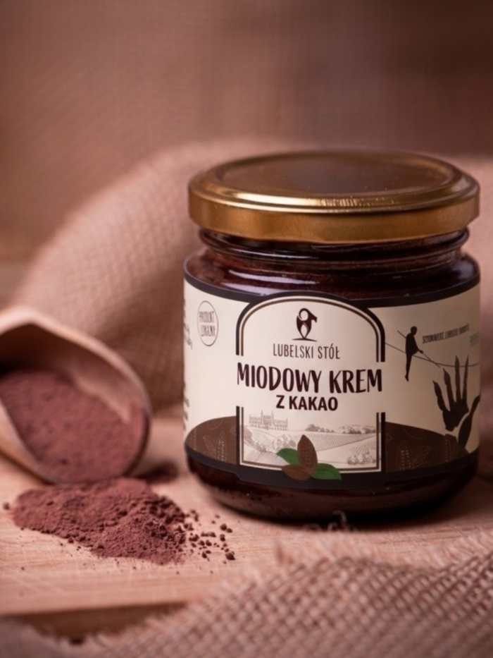 Miodowy krem z kakao | Lubelski Stół