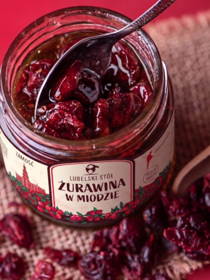 Żurawina w miodzie | Lubelski Stół