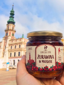 Żurawina w miodzie w Zamościu | Lubelski Stół