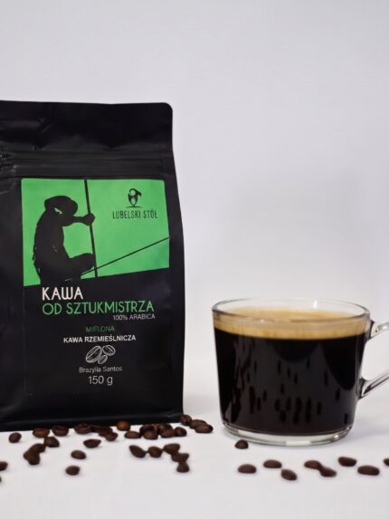 Kawa od sztukmistrza, arabica, obok kawy| Lubelski Stół