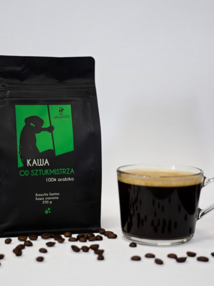 Kawa od sztukmistrza, arabica, obok kawy| Lubelski Stół