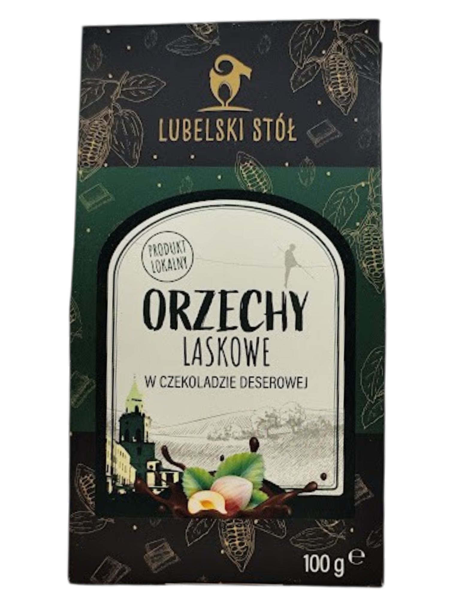 Orzechy laskowe w czekoladzie deserowej Orzechy laskowe w czekoladzie deserowej | Lubelski Stół