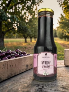 Naturalny syrop z wiśni na dworzu | Lubelski Stół