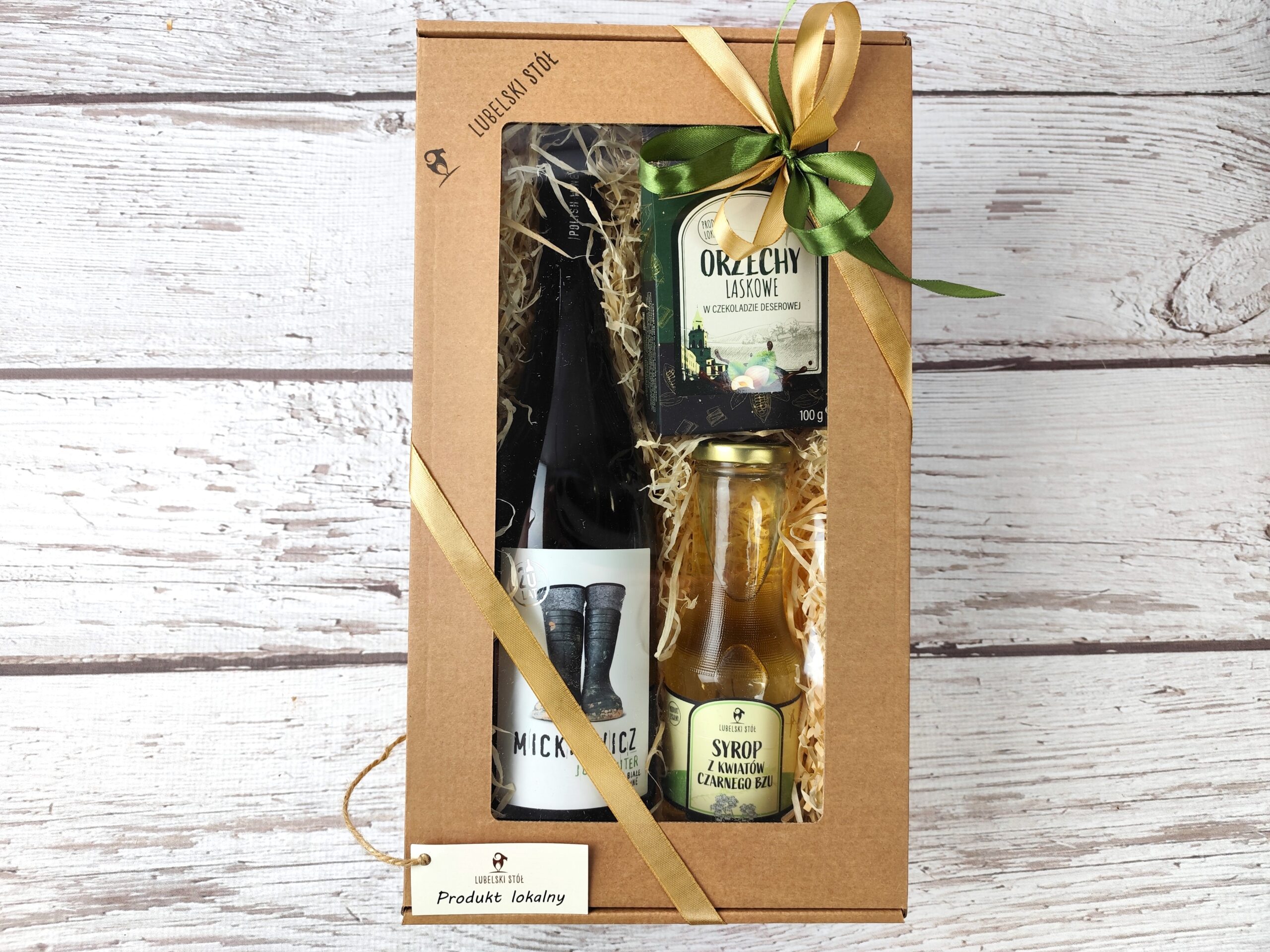 Zestaw prezentowy z winem Mickiewicz Johanniter