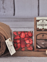 Zaprezentowanie Zestawu Prezentowego "Czekoladowy" - czekolada pitna, miód, czekolada | Lubelski Stół
