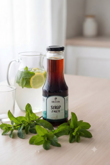 Naturalny syrop z mięty | Lubelski Stół