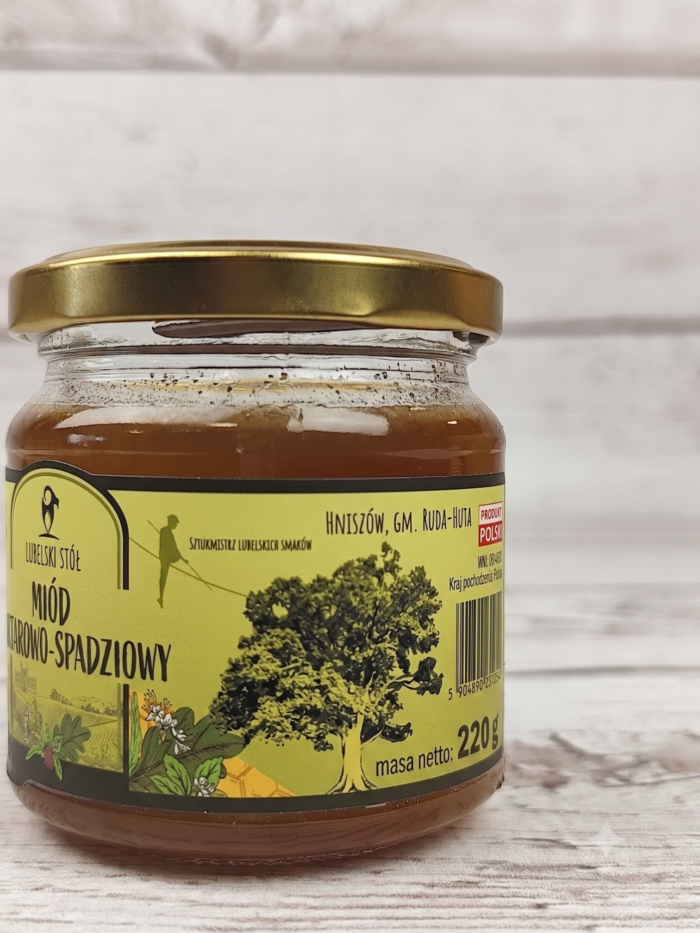 Miód nektarowo-spadziowy | Lubelski Stół