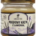 Miodowy krem z lawendą | Lubelski Stół