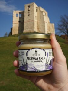 Miodowy krem z lawendą | Lubelski Stół