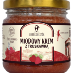 Miodowy krem z truskawkami | Lubelski Stół
