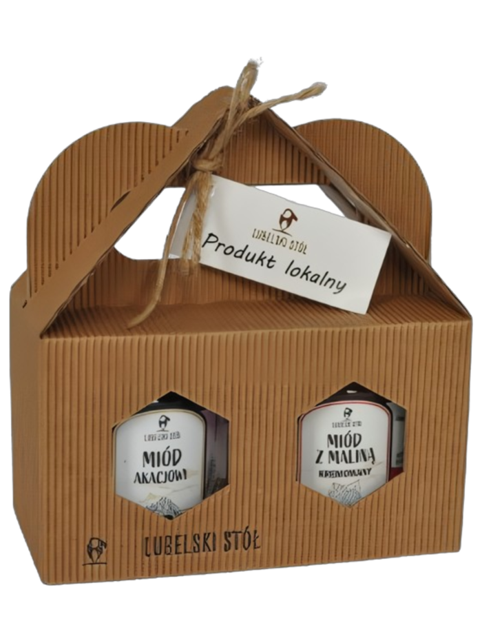 Pudełko na dwa miody | Lubelski Stół