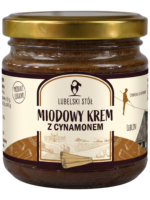 Miodowy krem z cynamonem | Lubelski Stół