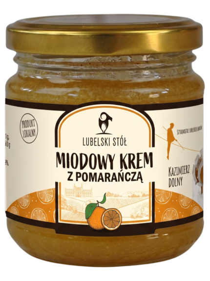 Miodowy krem z pomarańczą | Lubelski Stół
