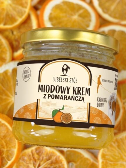 Miodowy krem z pomarańczą | Lubelski Stół