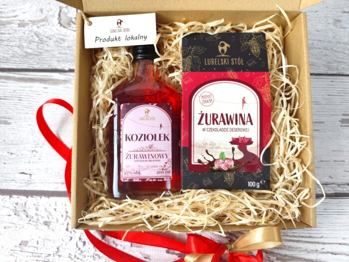 Zestaw prezentowy Koziołek Żurawinowy 0,2l - obrazek 2