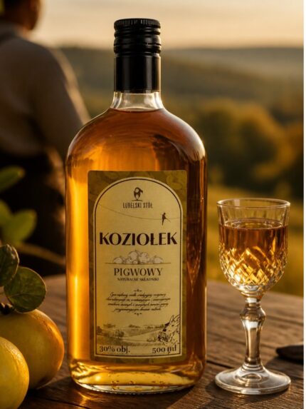 Likier Pigwowy Koziołek 500 ml | Lubelski Stół