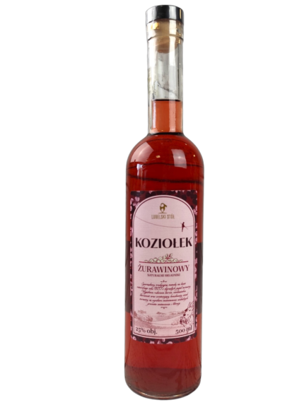 Likier Żurawinowy Koziołek 350 ml | Lubelski Stół