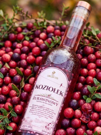 Likier Żurawinowy Koziołek 500 ml | Lubelski Stół