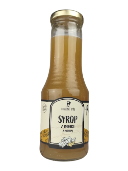 Naturalny syrop z imbiru z miodem | Lubelski Stół