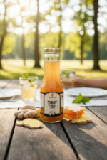 Naturalny syrop z imbiru z miodem podczas lata | Lubelski Stół