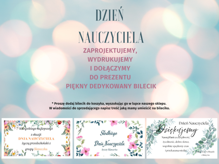Bilecik dedykowany z twoją treścią - obrazek 2