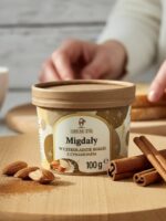Migdały w białej czekoladzie z cynamonem w kuchni | Lubelski Stół