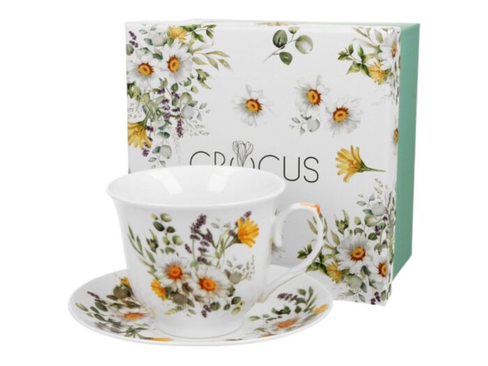 Filiżanka 250 ml ze spodkiem DAISY - obrazek 2
