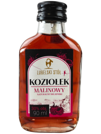 Likier malinowy Koziołek 90 ml | Lubelski Stół