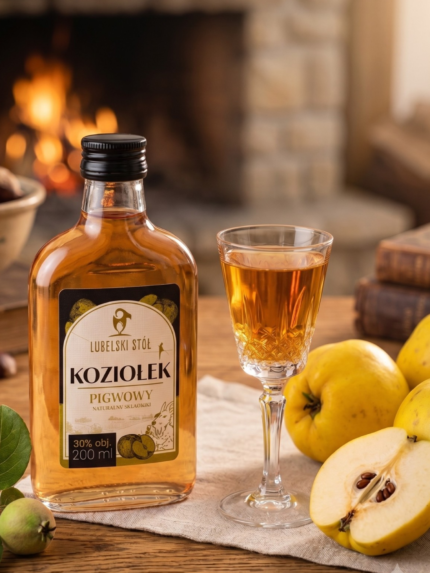 Likier Pigwowy Koziołek 200 ml | Lubelski Stół