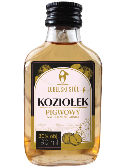 Likier Pigwowy Koziołek 90 ml | Lubelski Stół
