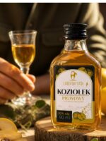 Likier Pigwowy Koziołek 90ml | Lubelski Stół