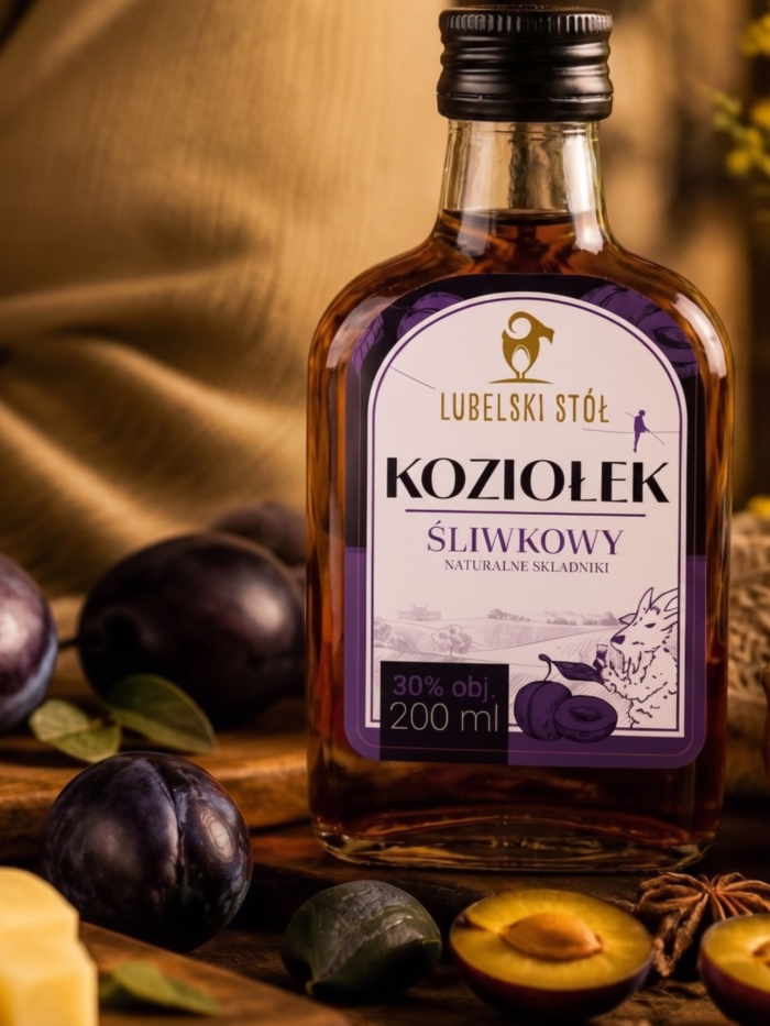 Likier Śliwkowy Koziołek 200 ml | Lubelski Stół