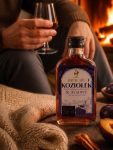 Likier Śliwkowy Koziołek 200 ml | Lubelski Stół