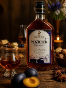 Likier Śliwkowy Koziołek 350 ml | Lubelski Stół