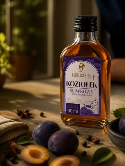 Likier Śliwkowy Koziołek 90 ml | Lubelski Stół