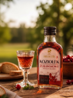 Likier Żurawinowy Koziołek 90 ml | Lubelski Stół