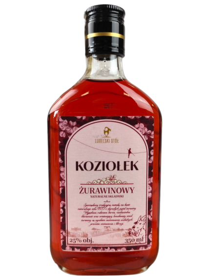 Likier Żurawinowy Koziołek 350 ml | Lubelski Stół