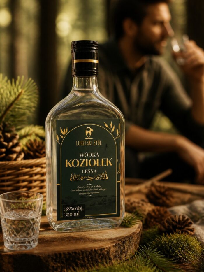 Wódka Koziołek Leśna 350 ml | Lubelski Stół