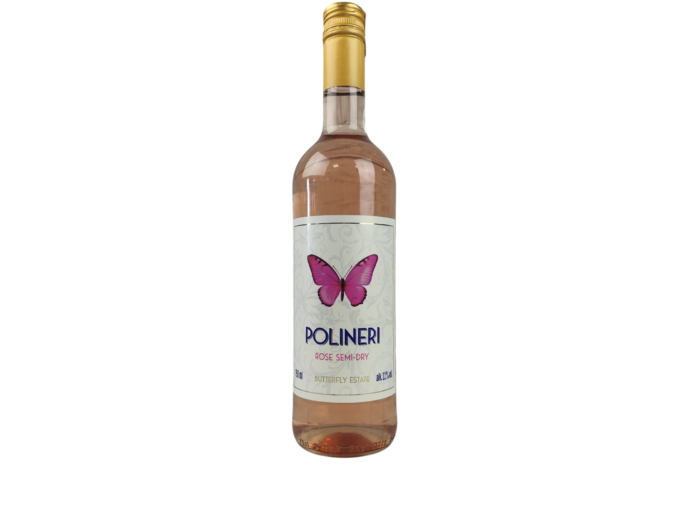 Wino Polineri półwytrawne różowe Rose Semi-Dry - obrazek 3