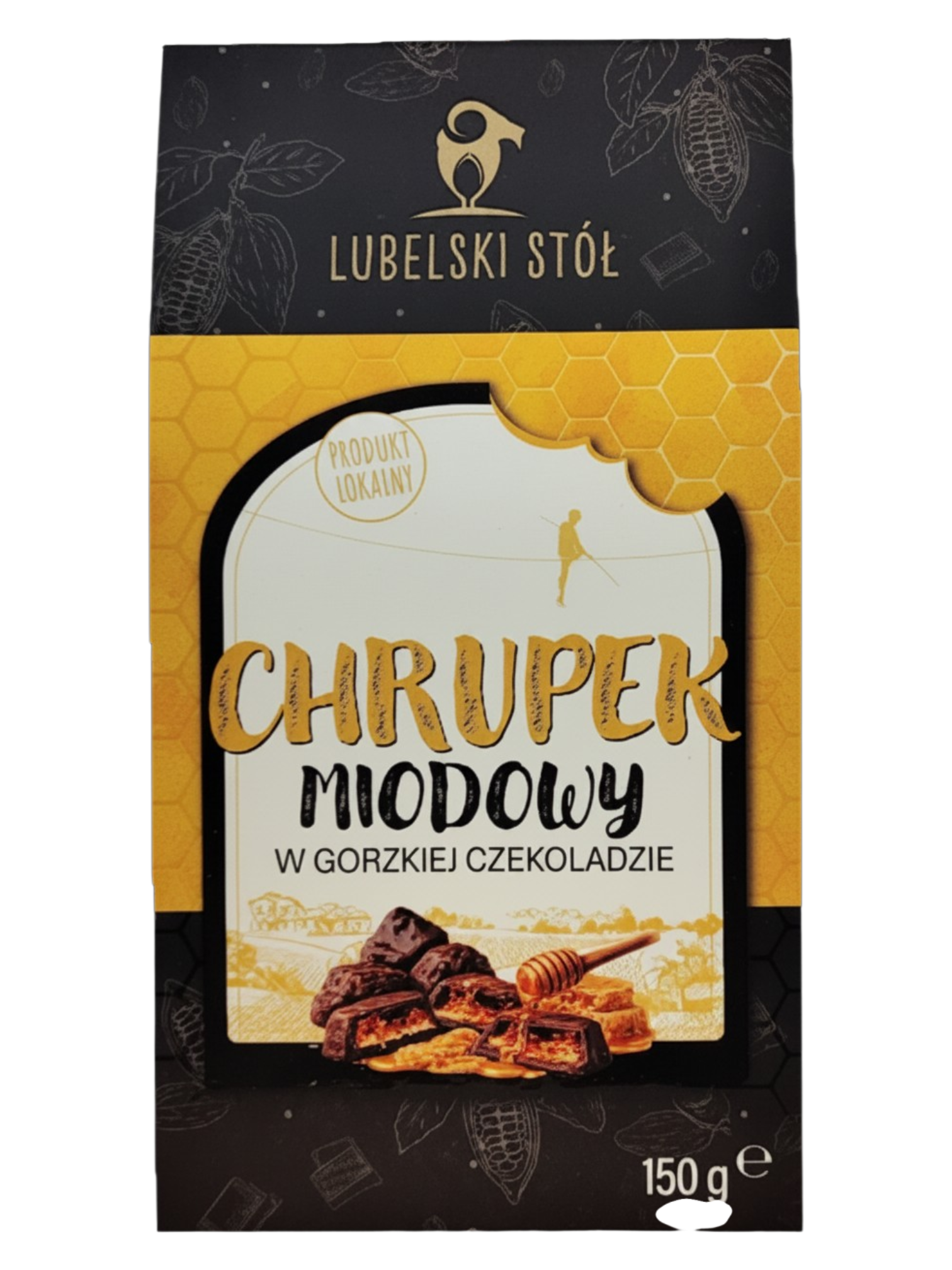 Chrupek miodowy w gorzkiej czekoladzie Chrupek miodowy w gorzkiej czekoladzie | Lubelski Stół