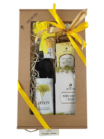 Zestaw Prezentowy "Cytryn" - wino, krówki, herbata, miód | Lubelski Stół
